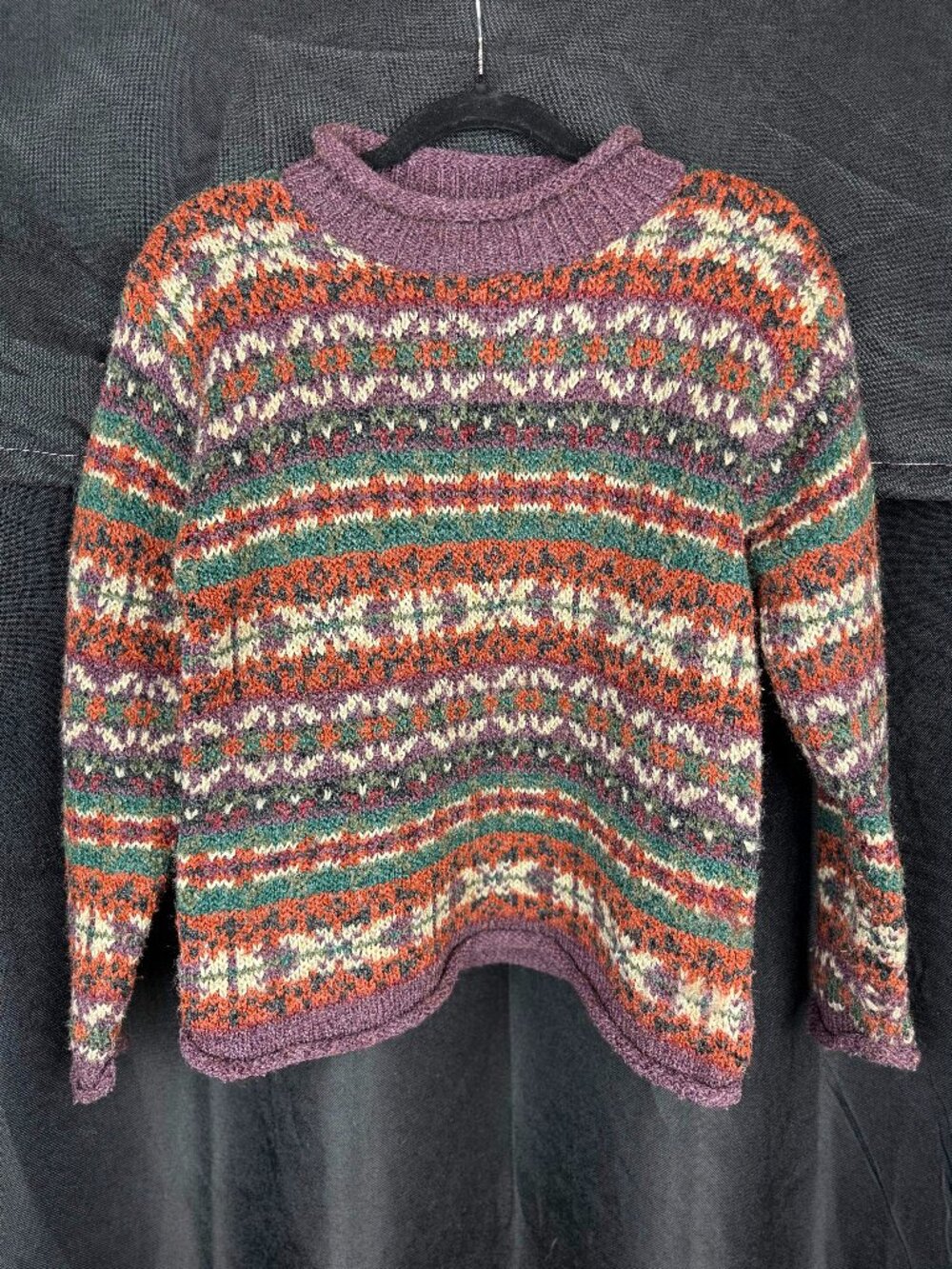 Vintage St. John Bay Knitted Pullover Sweater Size Petite Medium